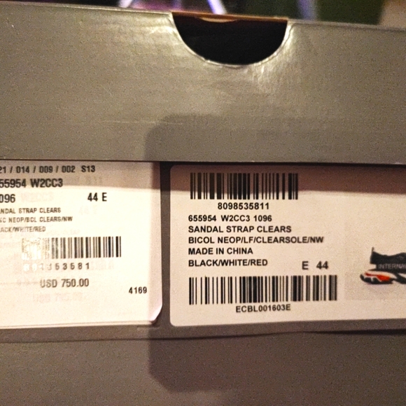 Balenciaga Men's Track Slide Sandals, Euro size 44 - Picture 9 of 12